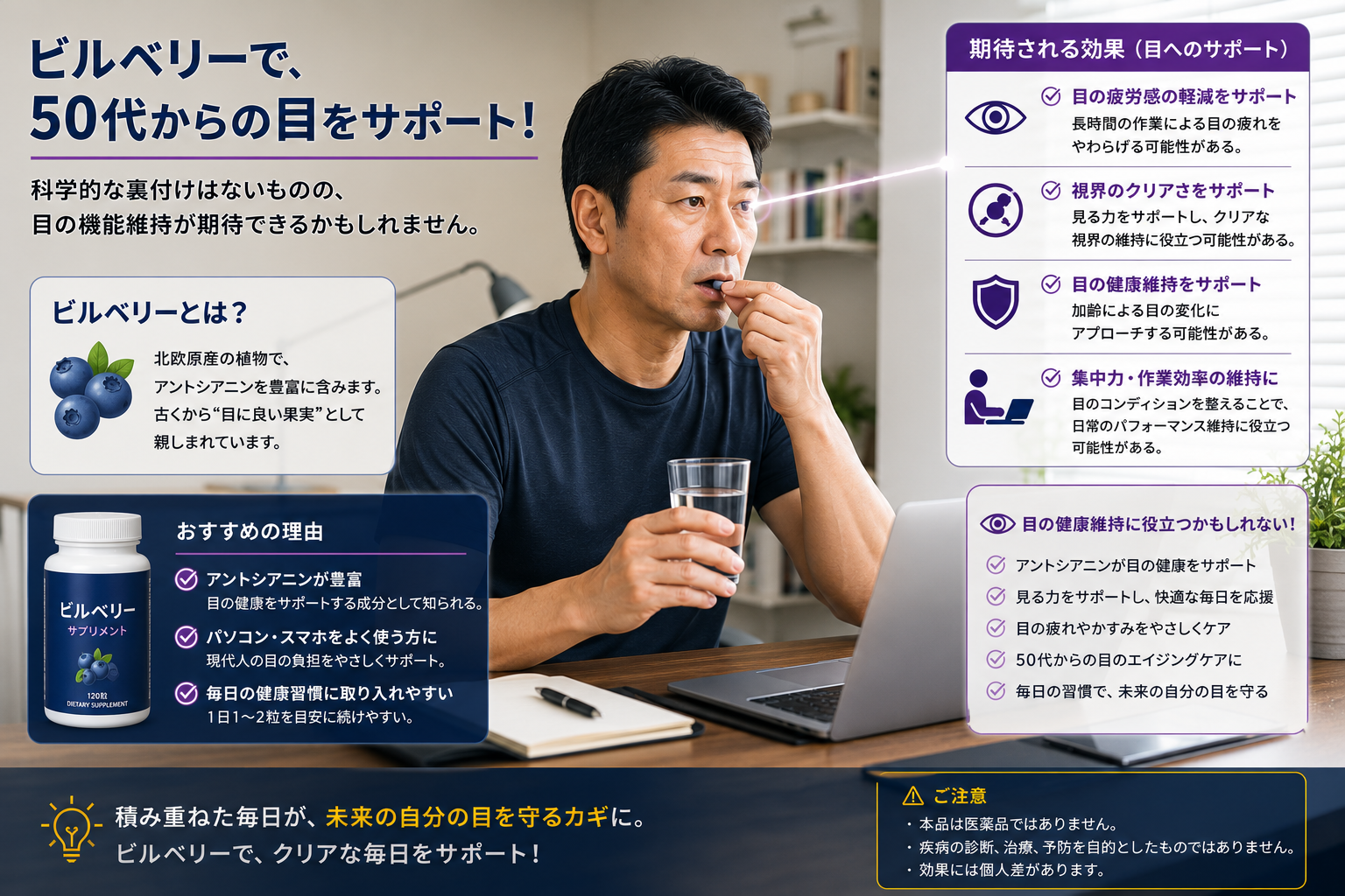 ビルベリーサプリメント