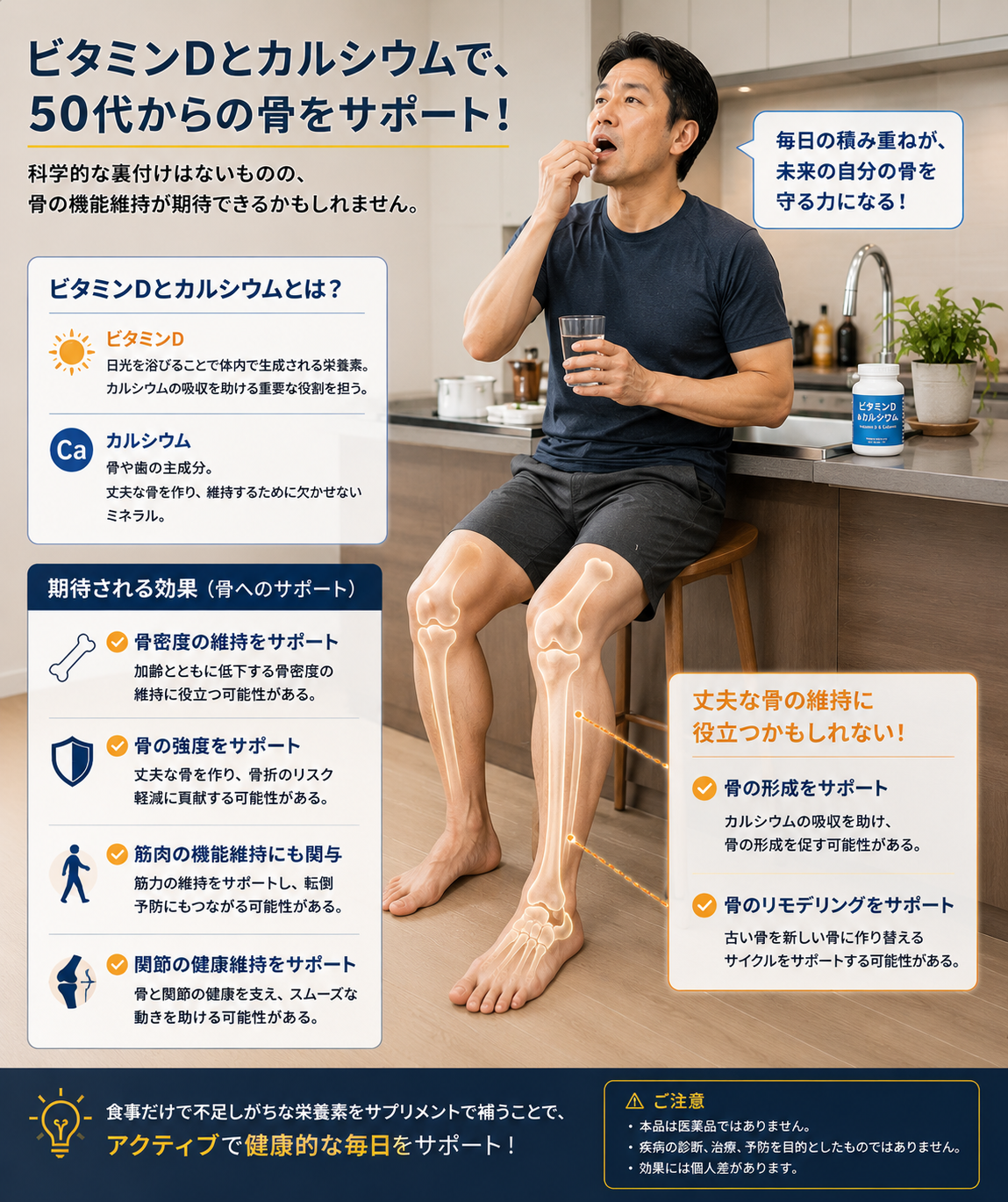 サプリメント カルシウム